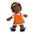 Miniland Educational Multicultural Fastening Dolls, African Girl 5005096318